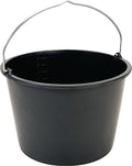 Berdal construction bucket 20ltr black gripline-d-0